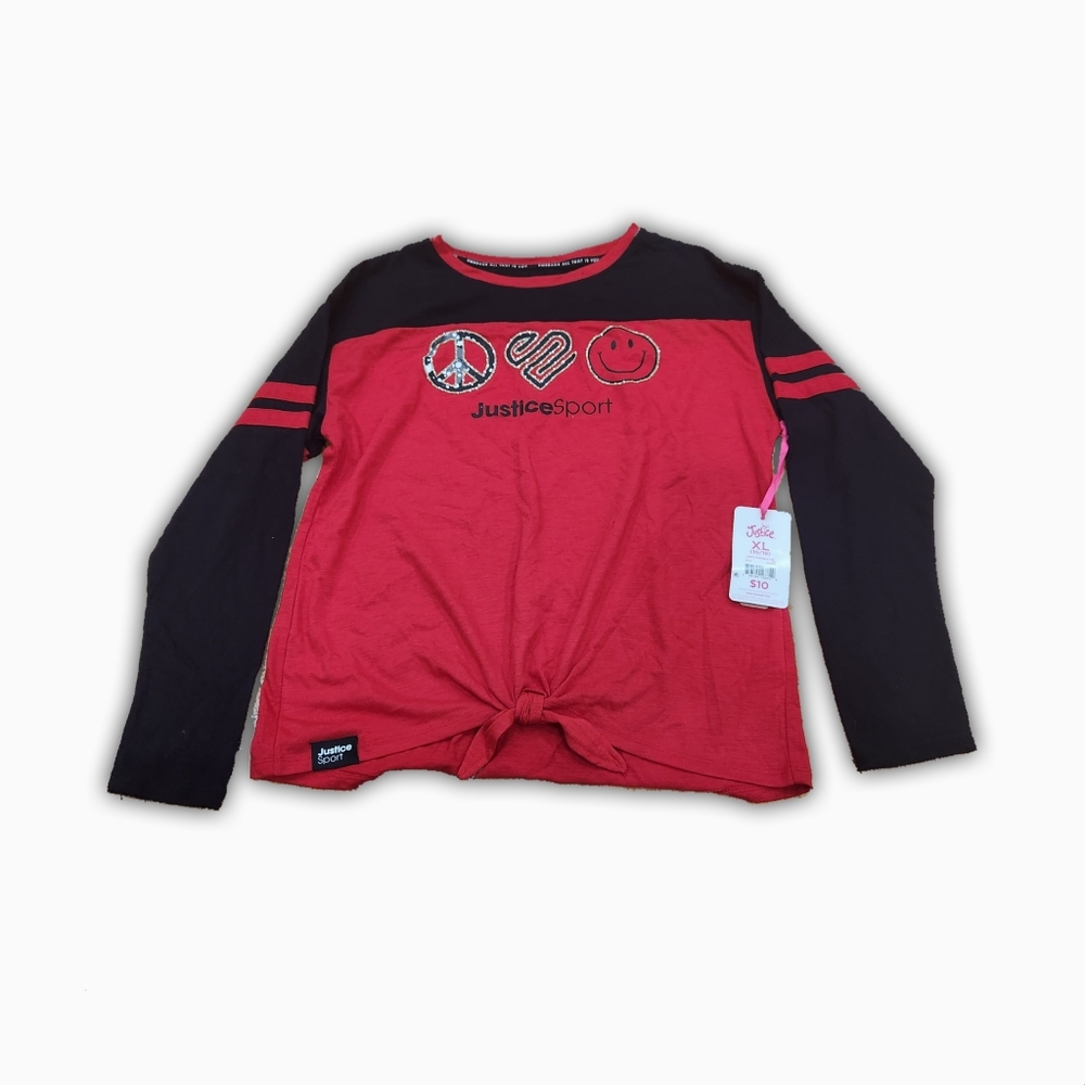 Justice Sport Football Tee